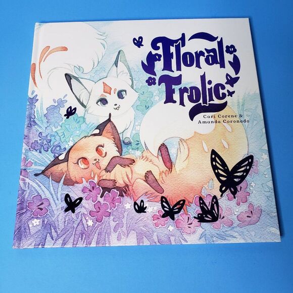 Rare Beautiful Childrens Floral Frolic HB Book Beginner Reader Animal Fox - Picture 1 of 15